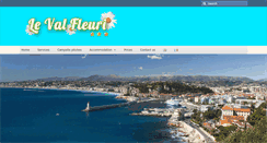 Desktop Screenshot of campingvalfleuri.fr